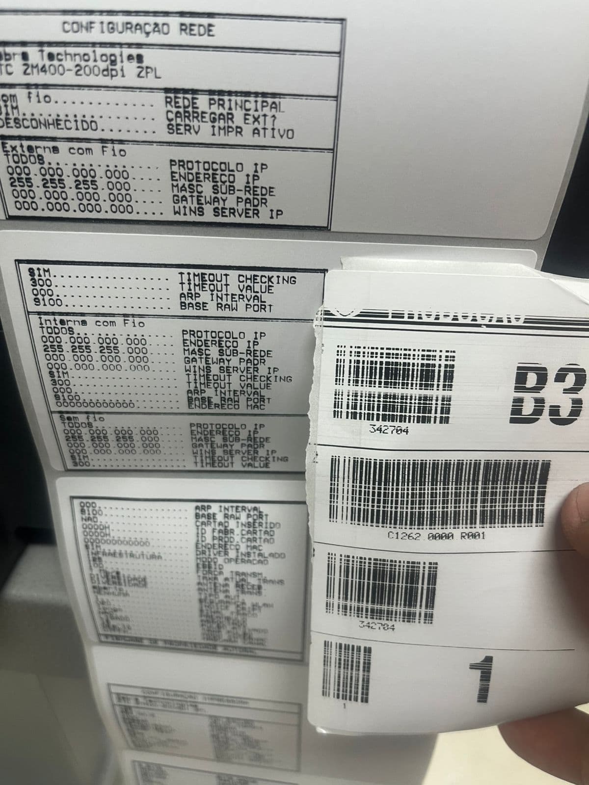 Configuração de rede